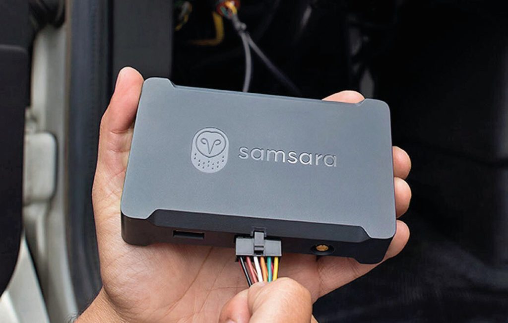Samsara commercialise des solutions de télématique embarquée.