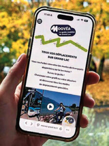 Moovéa, le guide mobilité digital de Grand Lac