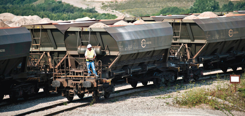 Carrières du Boulonnaisà Ferques près
de Caffiers.