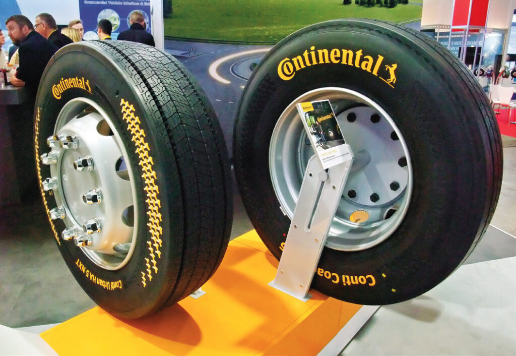 Continental a développé une toute nouvelle génération de pneus spécialement conçue pour l’électromobilité. (2) © Philippe Hérissé