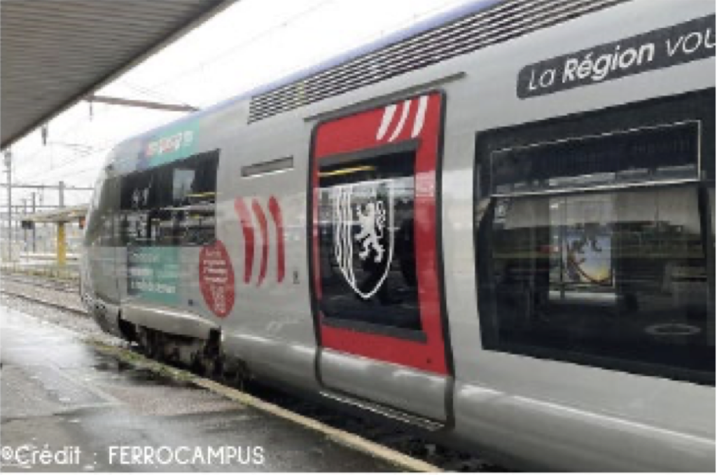 La Nouvelle-Aquitaine fait le choix du BioGNV pour prolonger la vie de ses rames X73500 4 TER X73525 experimentation Ferrocampus