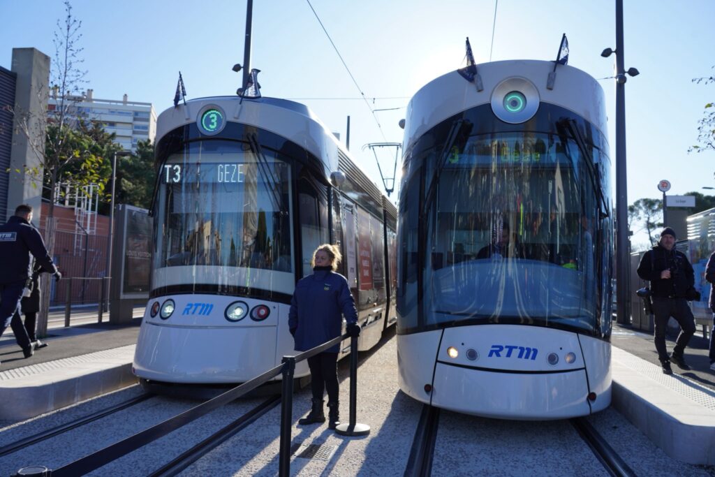 A Marseille, le tramway T3 se prolonge au nord et au sud 5 Marseille T3 Nouveau terminus sud La Gaye @ Metropole Aix Marseille Provence