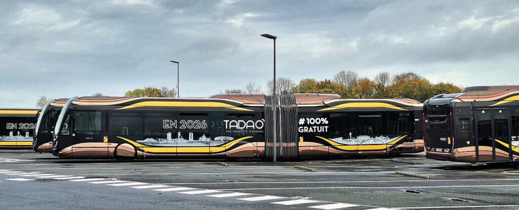Le syndicat mixte ArtoisMobilités a décidé de rendre ses transports publics gratuits depuis le 1er janvier.