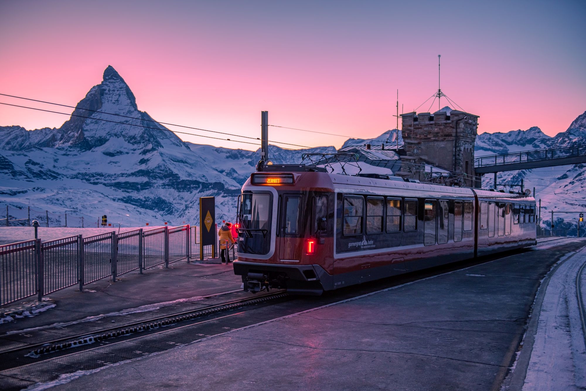 Les Chemins de fer du Gornergrat commandent cinq trains à crémaillère de plus à Stadler