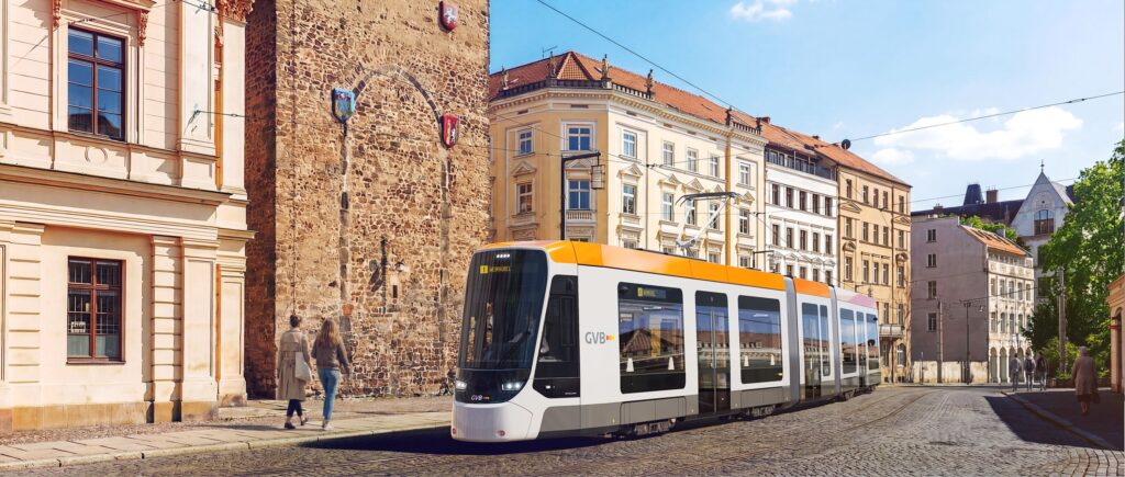 Deux villes de Saxe achètent 14 tramways Tina à Stadler