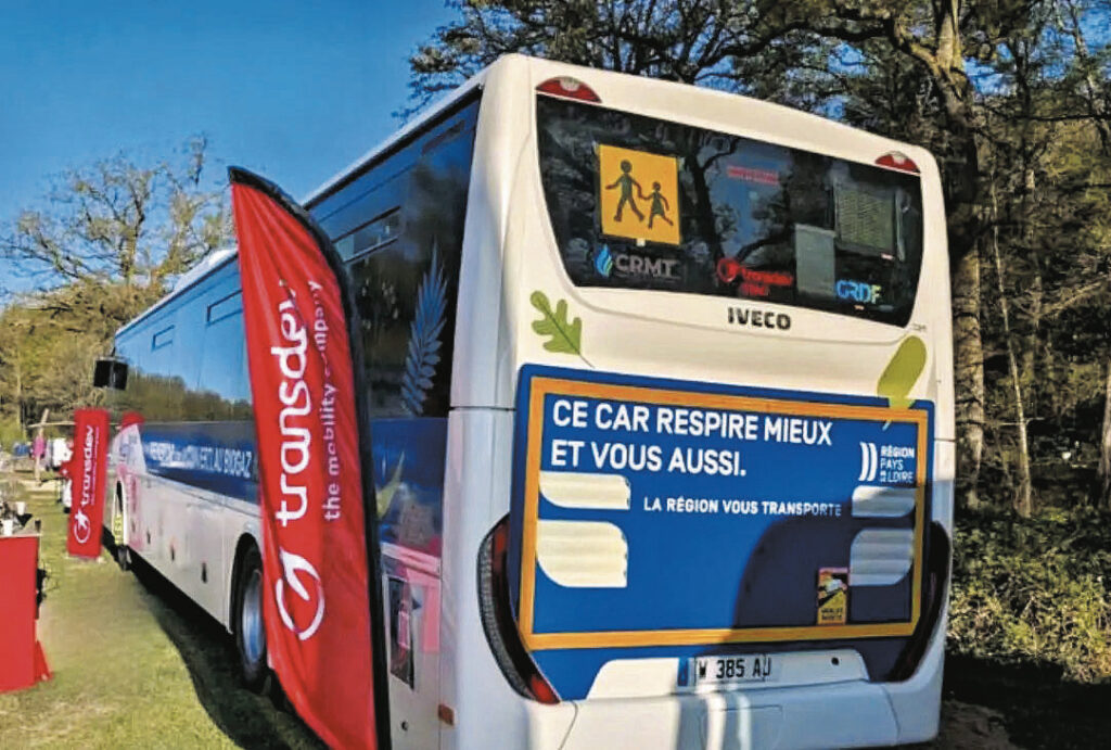 Car scolaire rétrofité, Pays de la Loire
