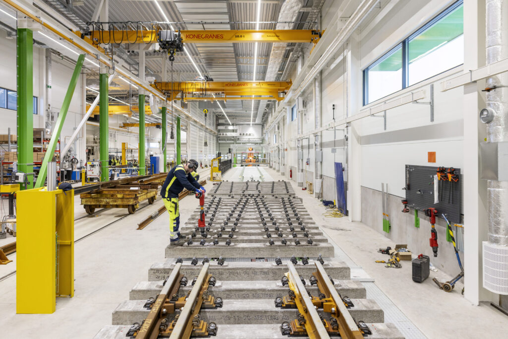 Vossloh fournira des appareils de voies au réseau ferré suédois
