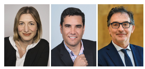 De gauche à droite : Lucie Anderton, Francisco Cabrera Jeronimo et Adriano Scapati.Photos : DR