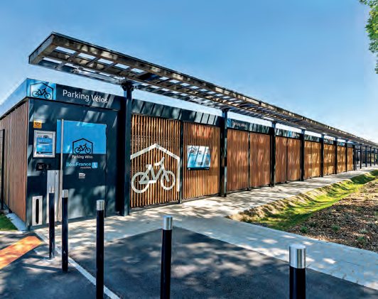 parkings relais pour voitures et vélos