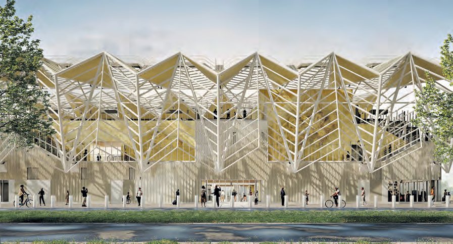 La gare de l’Université Paris-Saclay