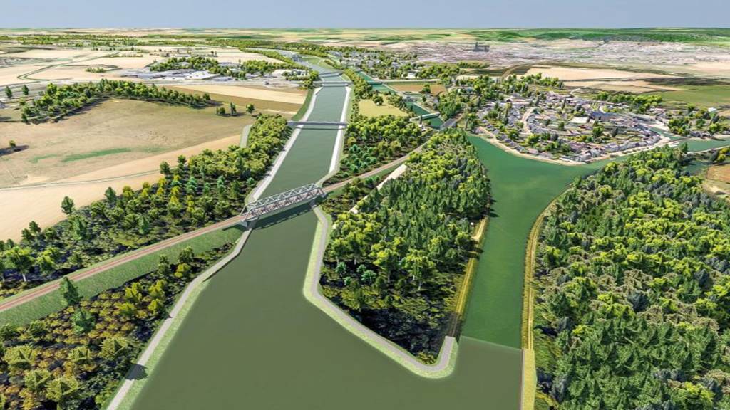 Le groupement NGE retenu pour réaliser le franchissement ferroviaire du canal Seine-Nord Europe